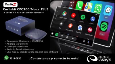 Box o Dongle CarPlay Inalámbrico Carlinkit CPC200 T-box Plus