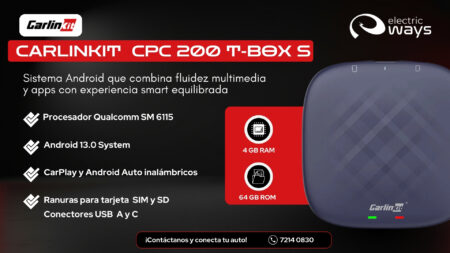 Box o Dongle CarPlay Inalámbrico Carlinkit  CPC200 T-box S