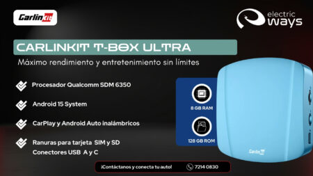 Box o Dongle CarPlay Inalámbrico Carlinkit CPC200 T-box Ultra